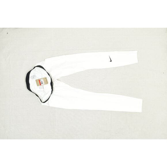 NEW Nike Pro Men's White Dri-Fit Tight Fit Baselayer Leggings Regular Size L - Picture 2 of 8